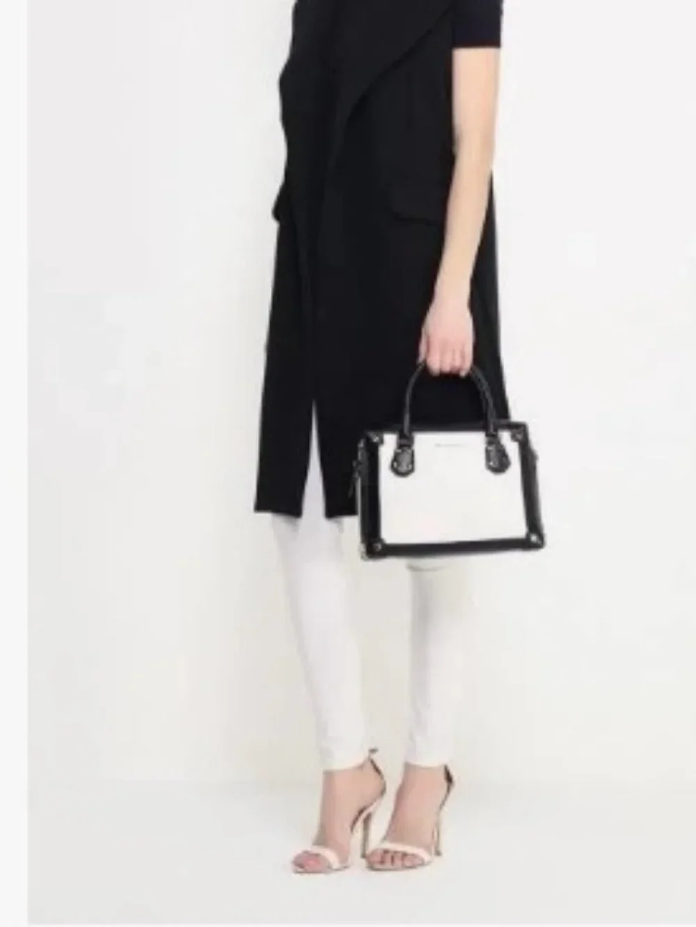 New w Tag $368 Michael Kors Taryn 2 Way Satchel Tote Shoulder Bag
